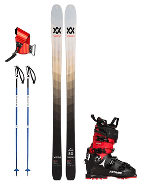 PACK ESQUÍ DE TRAVESÍA-MONTAÑA TECK