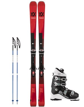 MID-RANGE SKI RENTAL PACK